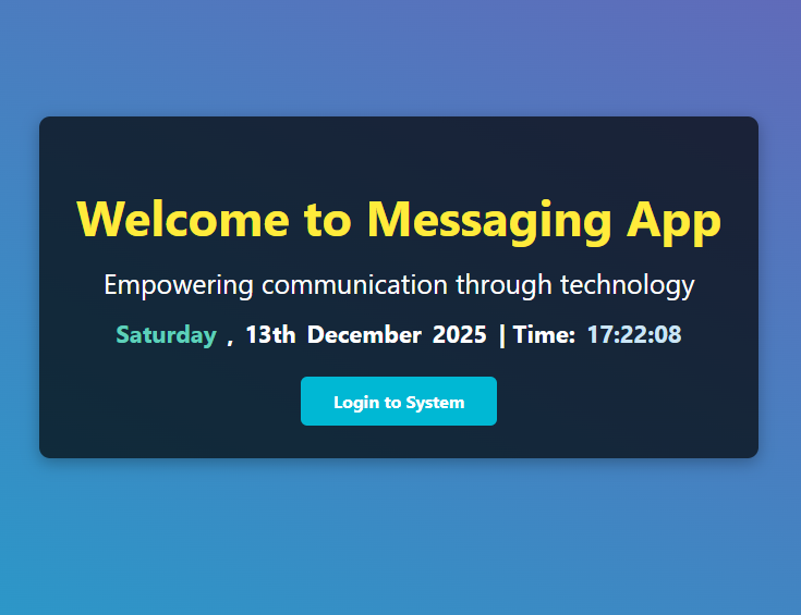Bulky Messaging System
